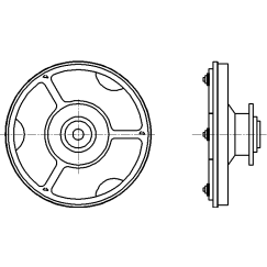 M3 эталонная алюминиевая адаптерная пластина, VAST XXT TL1, для систем ZEISS A-5555-1236